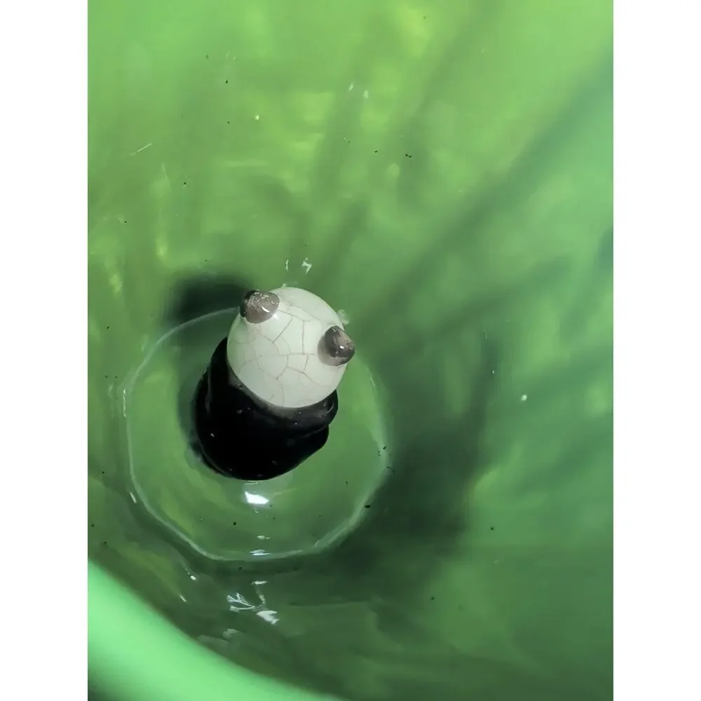 Pier 1 Bamboo Surprise Panda Coffee Tea Mug Cup